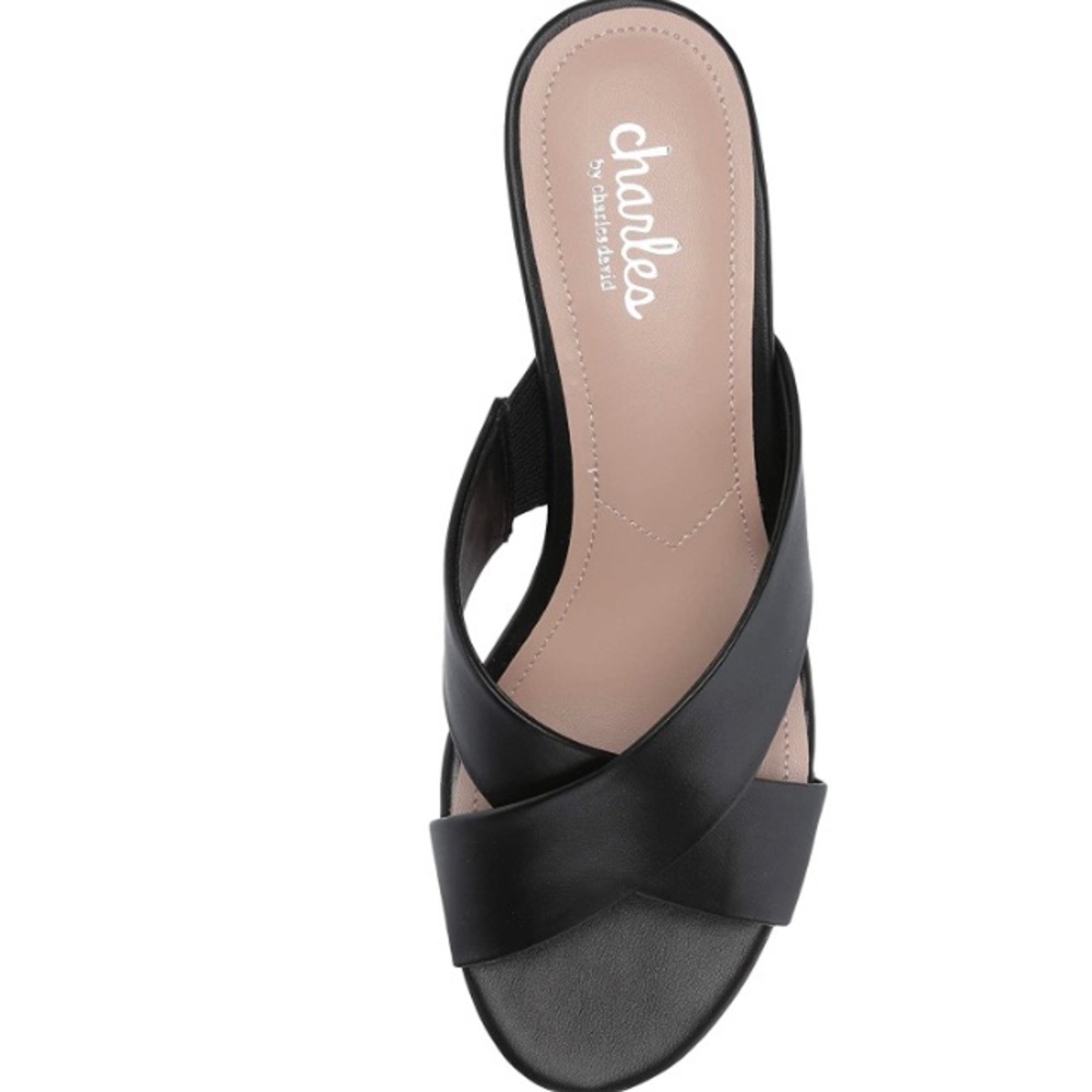Charles by Charles David Grady Wedge Sandal Size 6 - Picture 3 of 8